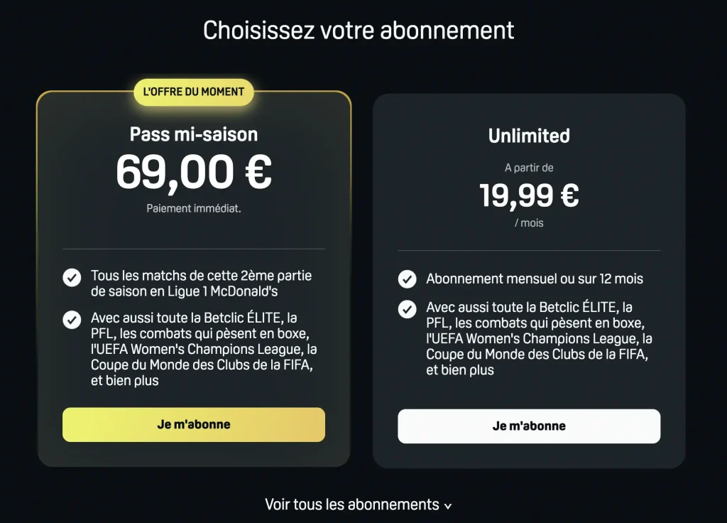 dazn abonnement