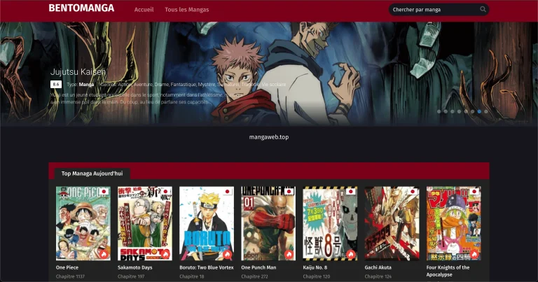 Bentomanga : La nouvelle adresse