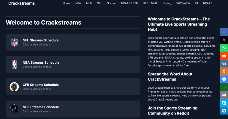 MethStreams : La nouvelle adresse