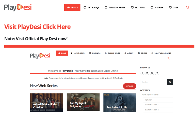 playdesi : La nouvelle adresse