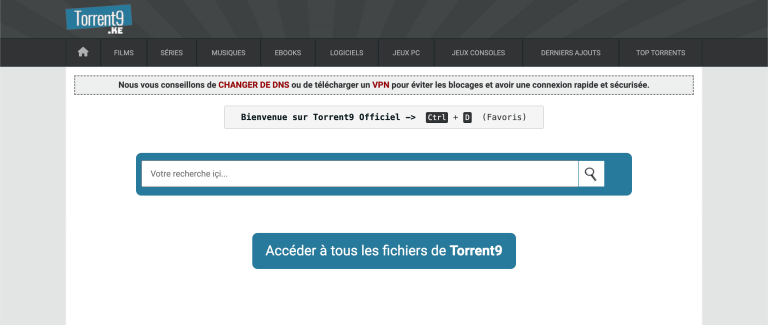 Torrent9 : La nouvelle adresse
