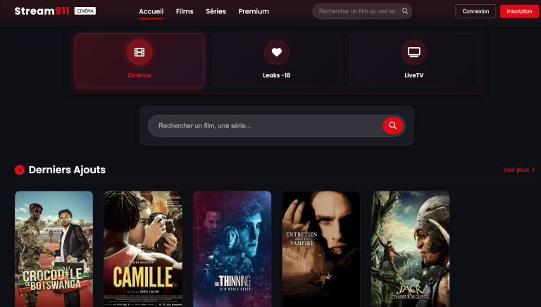 stream911 : La nouvelle adresse