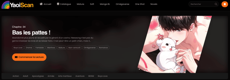 yaoi : La nouvelle adresse