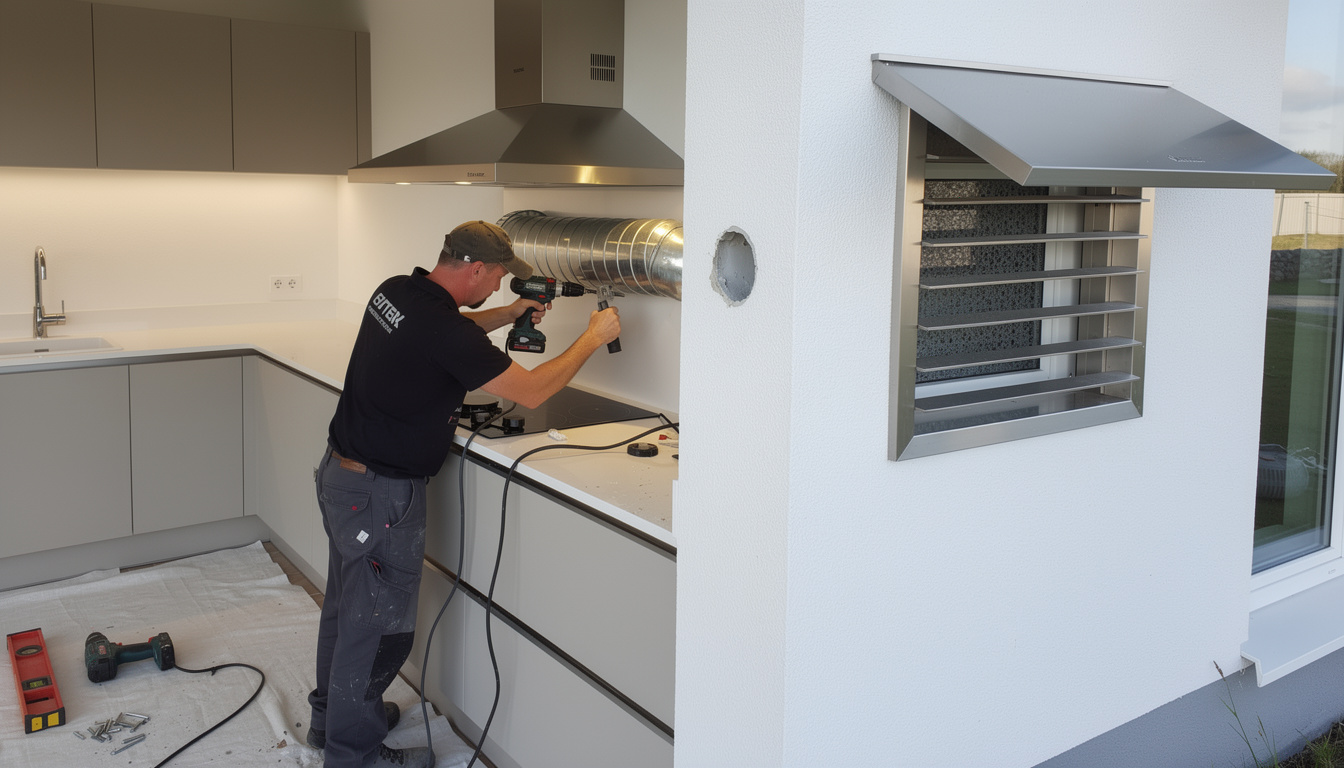 découvrez comment installer facilement une hotte aspirante avec évacuation extérieure grâce à notre guide étape par étape, pour une cuisine propre et bien ventilée.